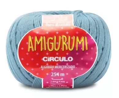 LINHA AMIGURUMI AZUL